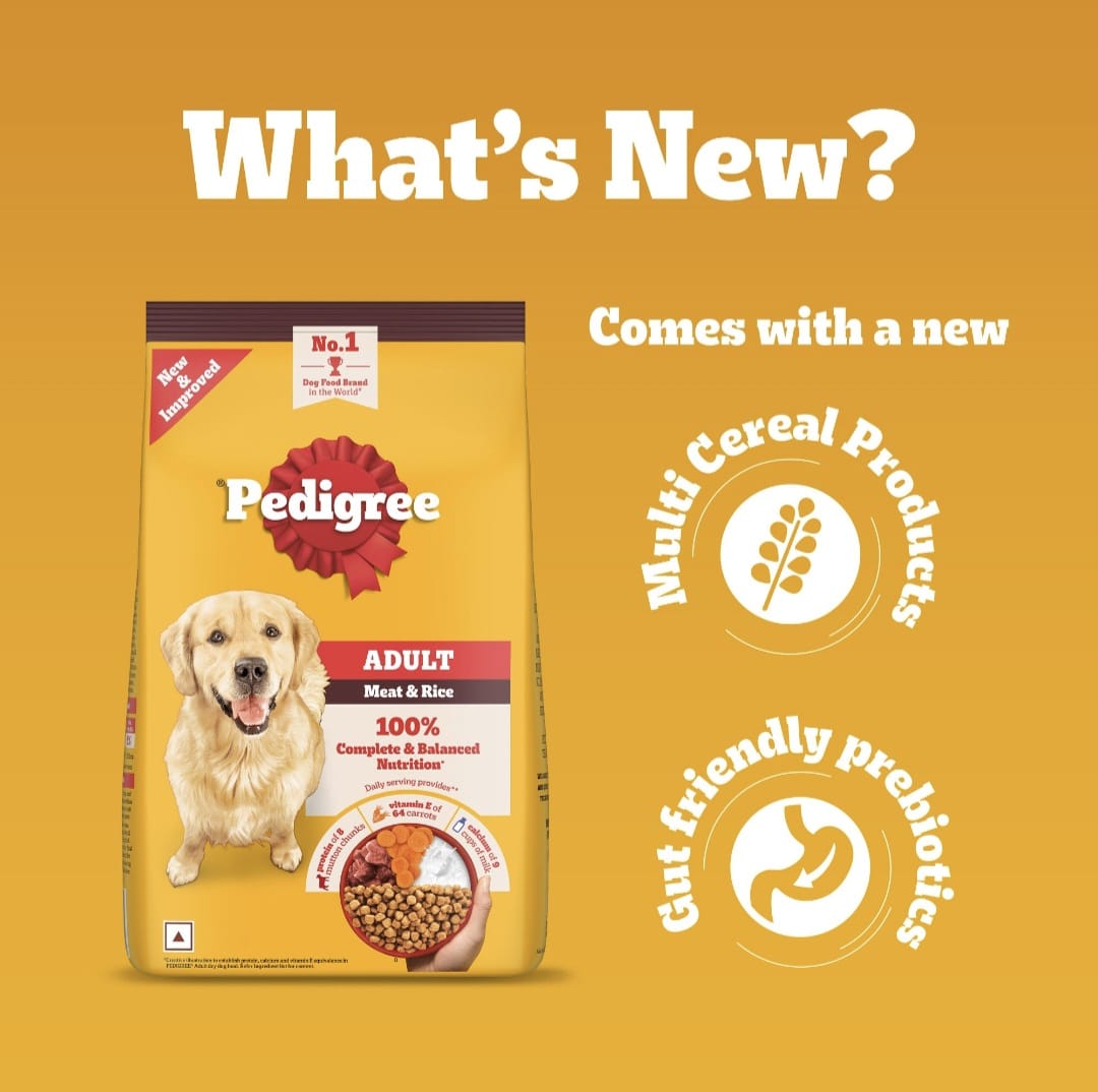 Pedigree Meat & Rice Adult Dog Dry Food