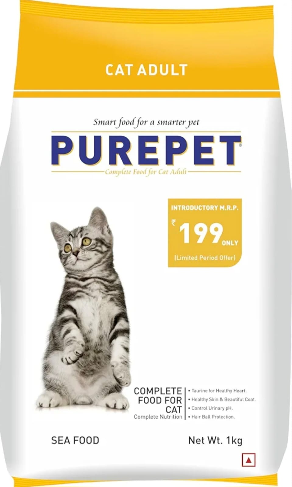 Purepet Adult Sea Food Cat Dry Food