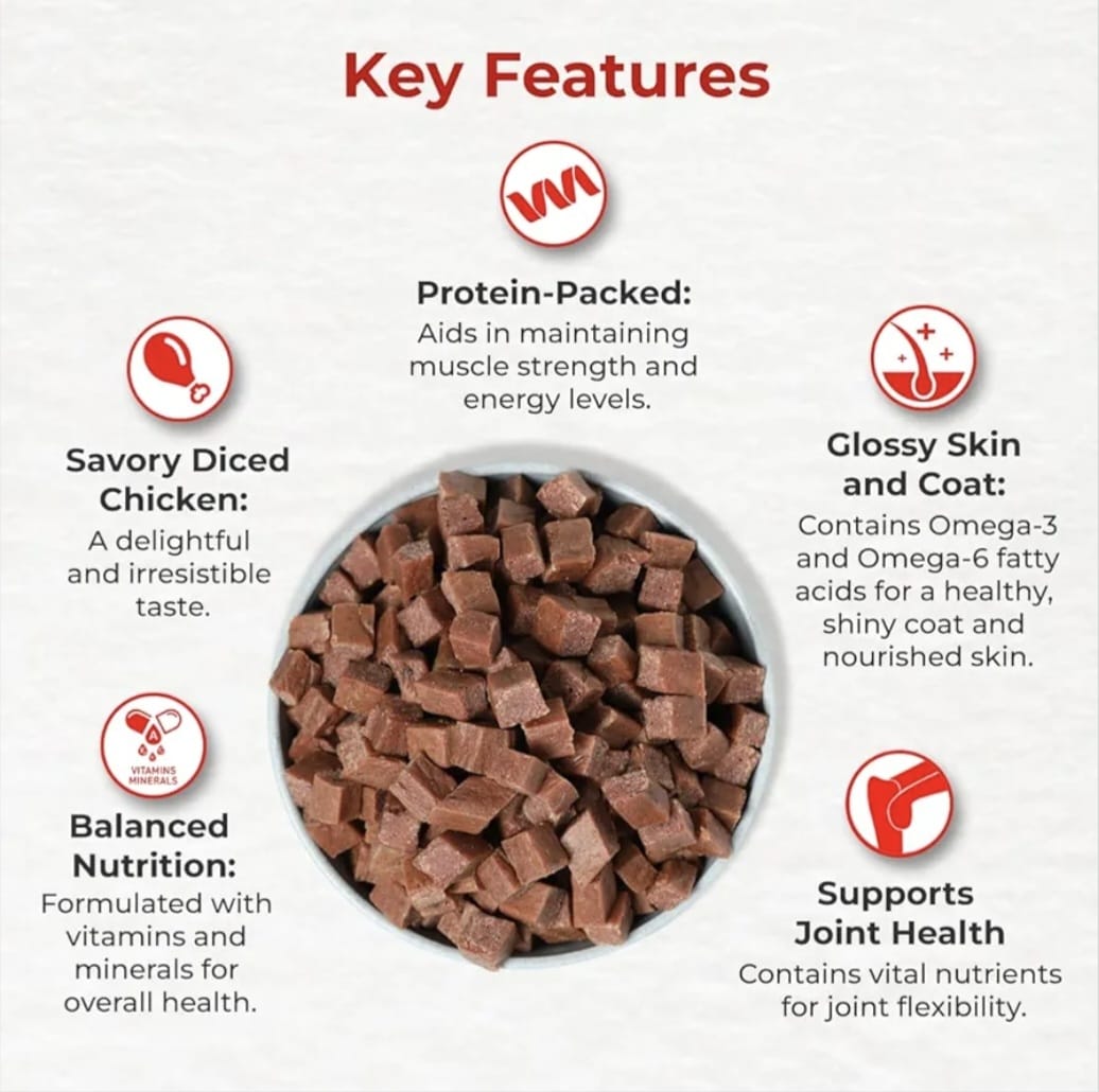 Drools Chicken Diced Dog Treats