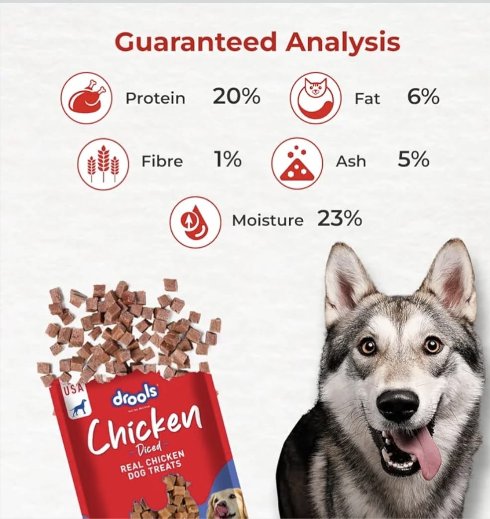 Drools Chicken Diced Dog Treats