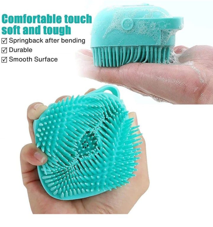 Silicon Massage Bath Brush for Dog and Cats
