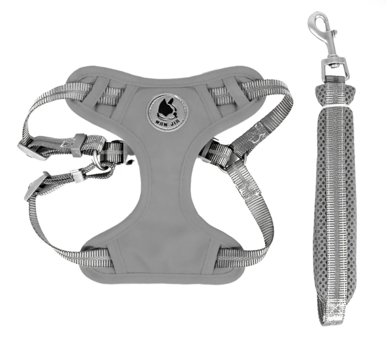 Comfort Soft Reflective Wrap Adjustable Dog Harness - No-Pull Dog Harness for Small & Large Dogs(0range)