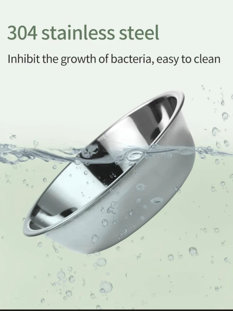 2-in-1 Cat Feeder with Stainless Steel Food Bowl and Automatic Water Dispenser Bottle- Pet Feeding Station for Cat & Dog