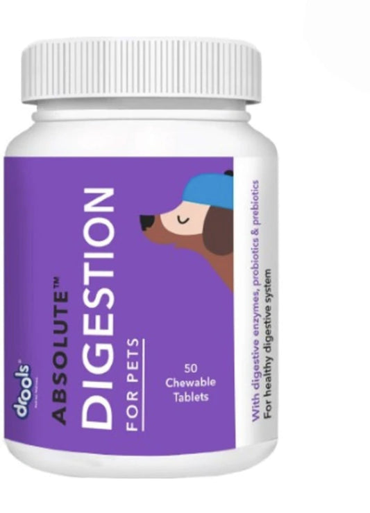 Drools Absolute Digestion Supplement Tablet for Pets