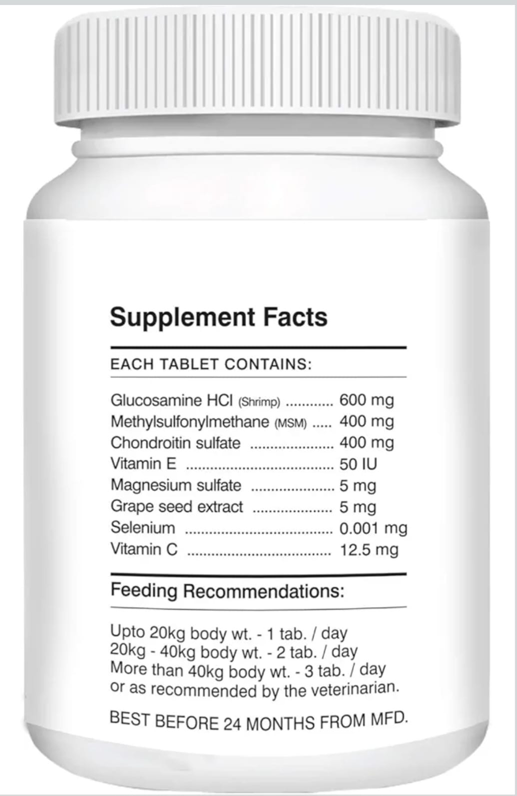 Drools Absolute Mobility Supplement Tablets for Pets