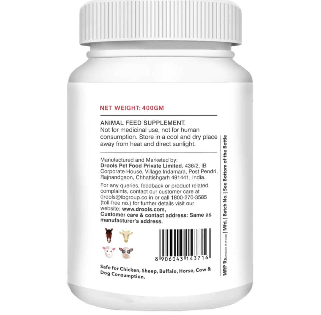 Drools Absolute Calcium Supplement Tablets for Pets