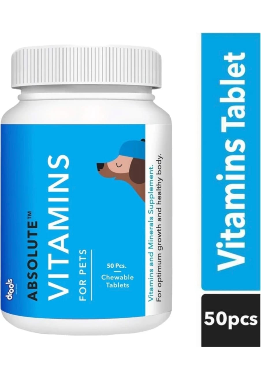 Drools Absolut Vitamin Supplement Tablets for Pets