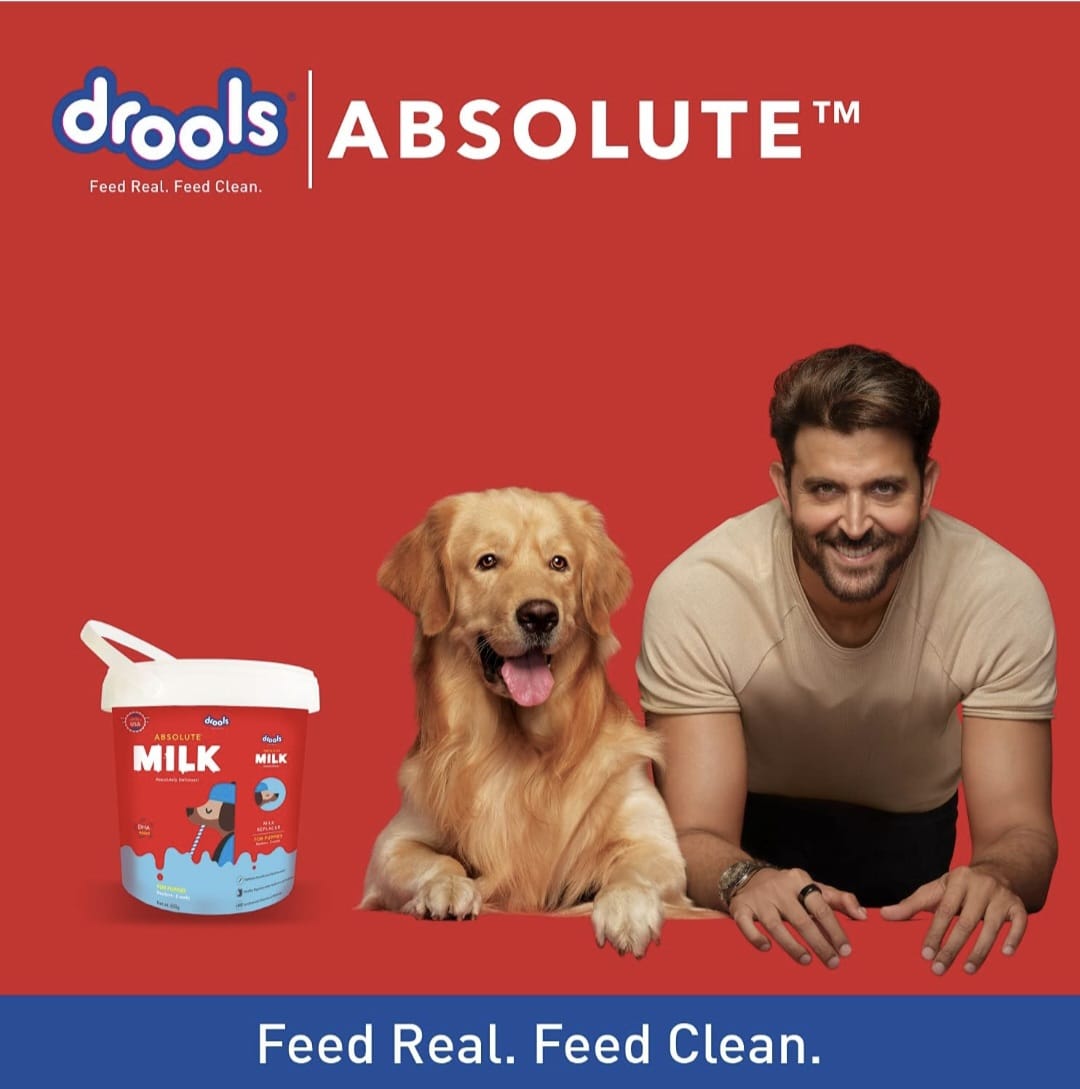 Drools Absolute Liquid Mik for Newborn Puppy Dod, 500G Pack