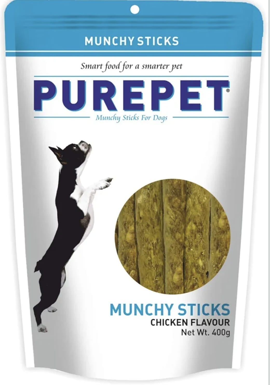 Purepet Dog Treat Muncy Sticks, Chicken and Mutton Flavor