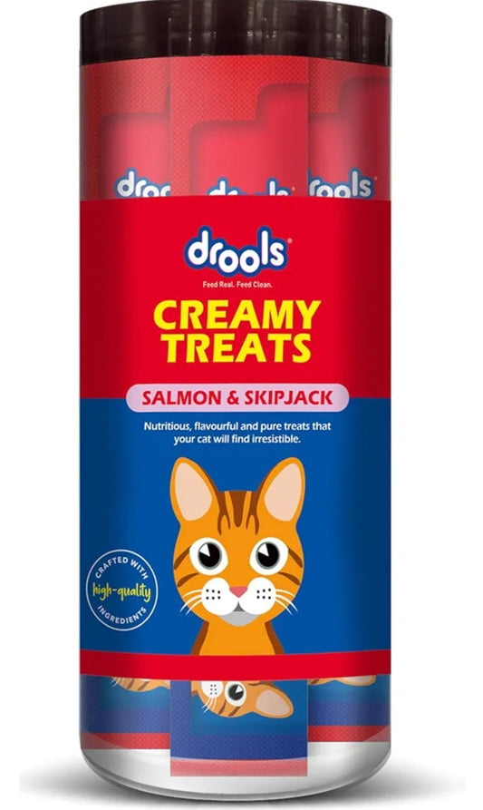 Drools Salmon & Skipjack Creamy Cat Treats