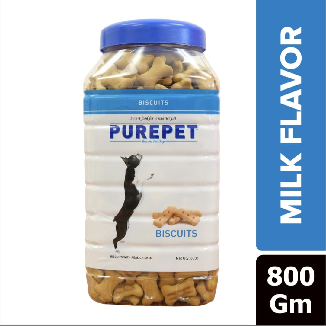 Purepet Milk Flavor Biscuit Dog