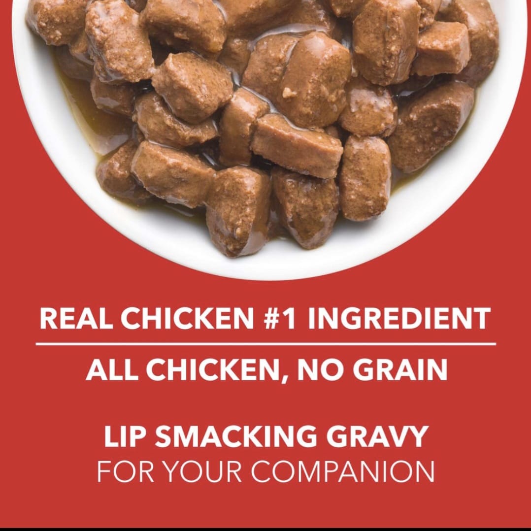 Drools Real Chicken & Chicken Liver Chunks in Gravy Puppy Dog Wet Food