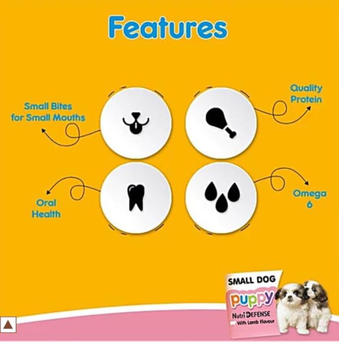 Pedigree Lamb & Milk Puppy Small Dog Dry Food
