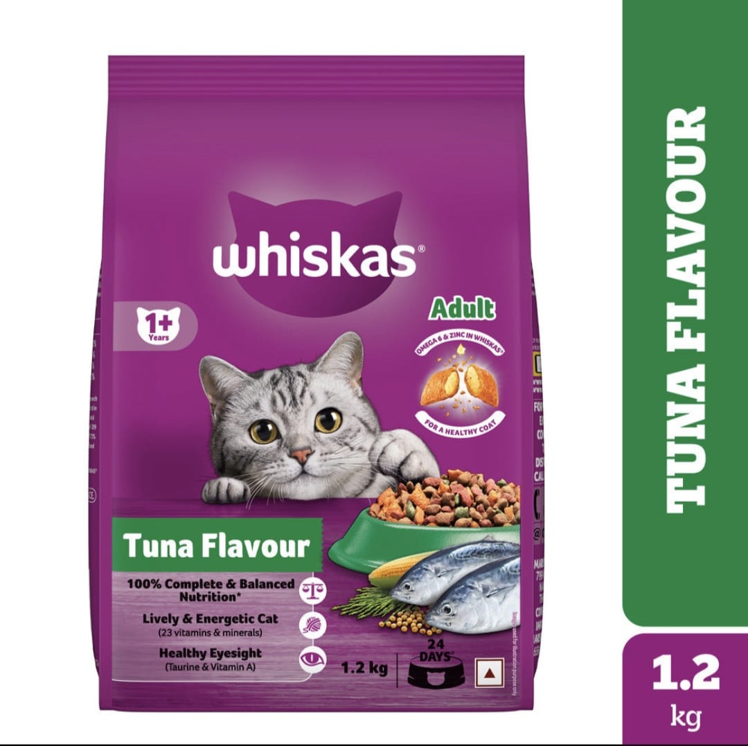 Whiskas Tuna Flavour Adult Cat Dry Food