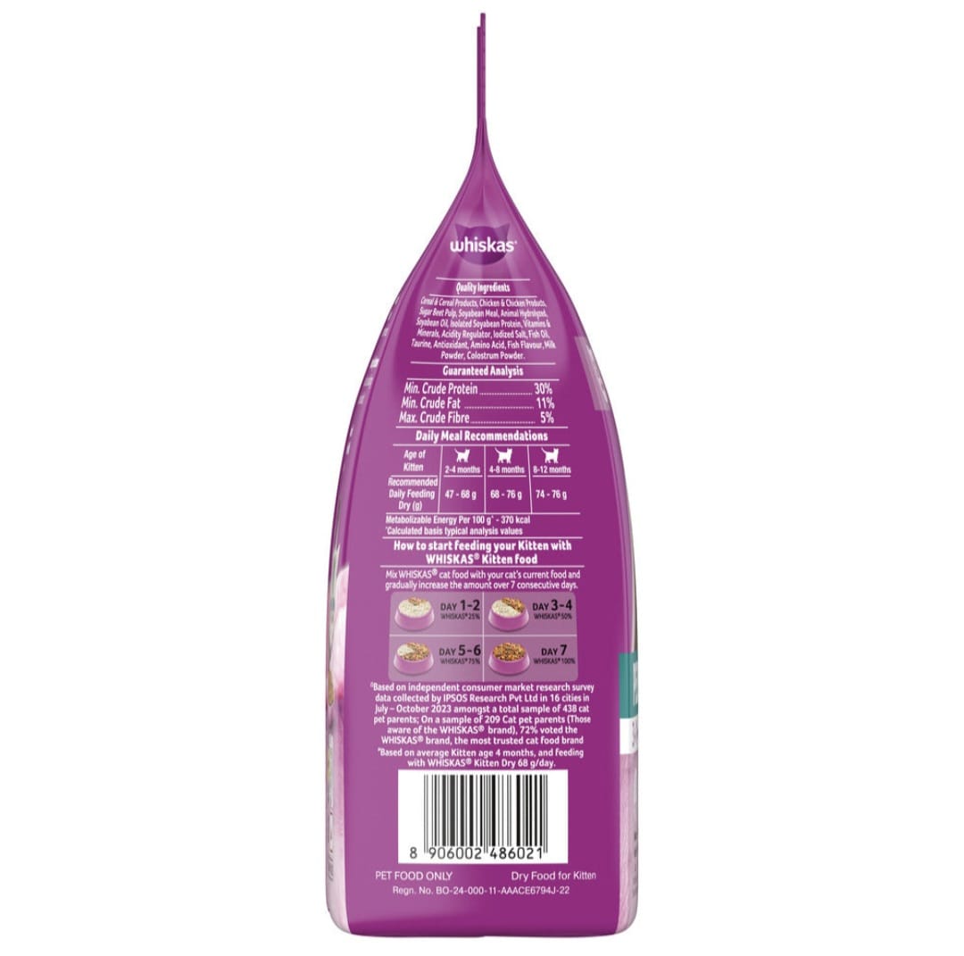 Whiskas Persian Kitten Cat Dry Food