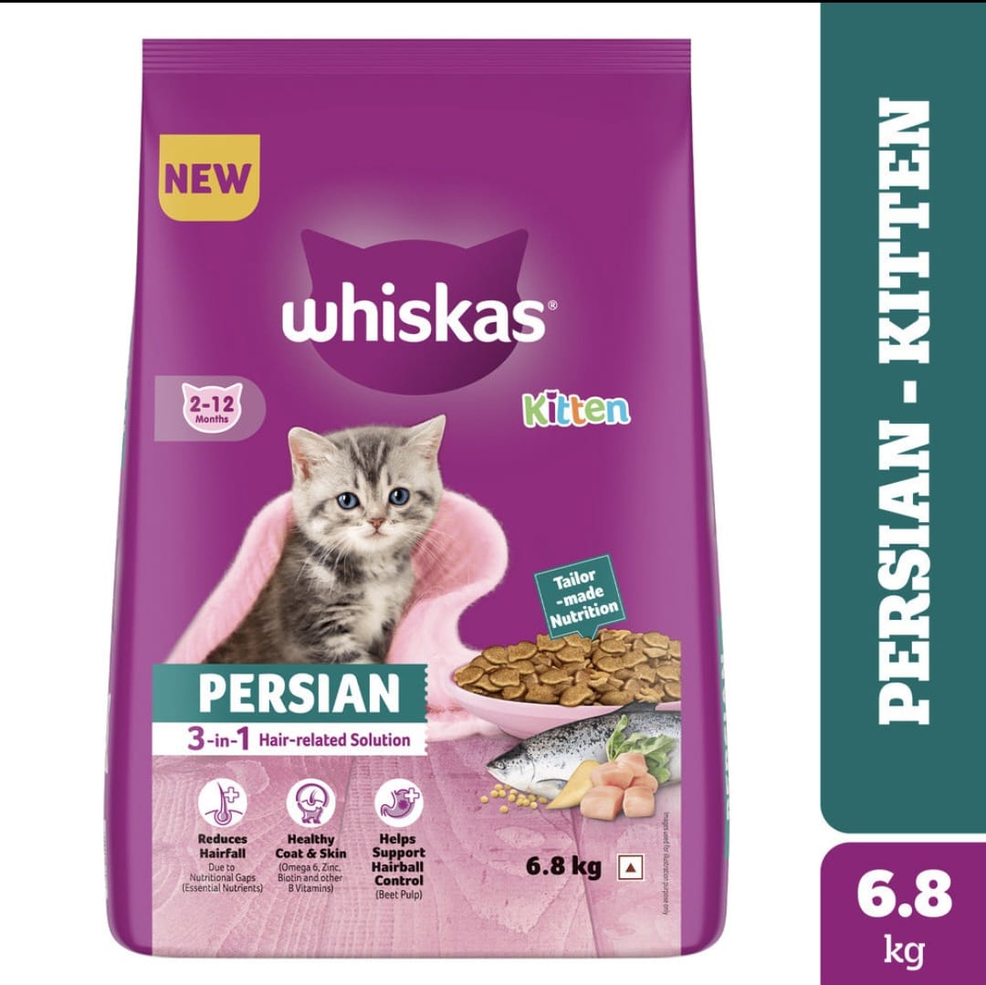 Whiskas Persian Kitten Cat Dry Food