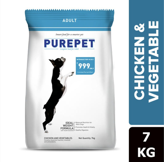 Puepet Chicken & Vegetable Adult Dog Dry Food