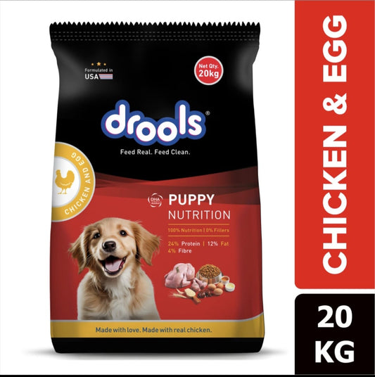Drools Chicken and Egg Puppy Dog Dry Food