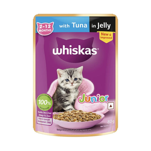 Whiskas Tuna in Jelly for Junior Cat (2-12Months)