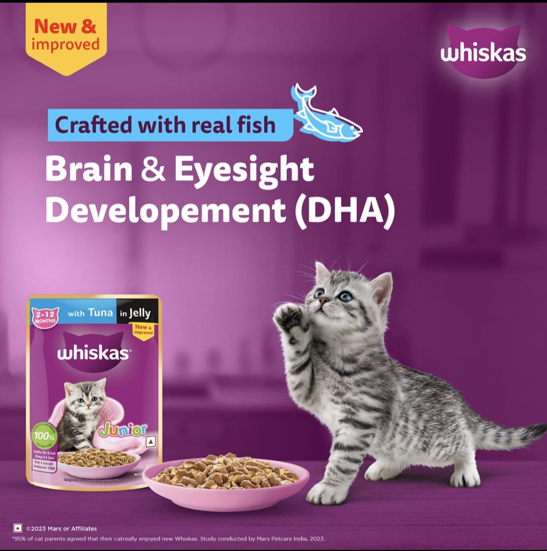Whiskas Tuna in Jelly for Junior Cat (2-12Months)