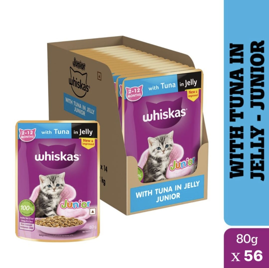 Whiskas Tuna in Jelly for Junior Cat (2-12Months)