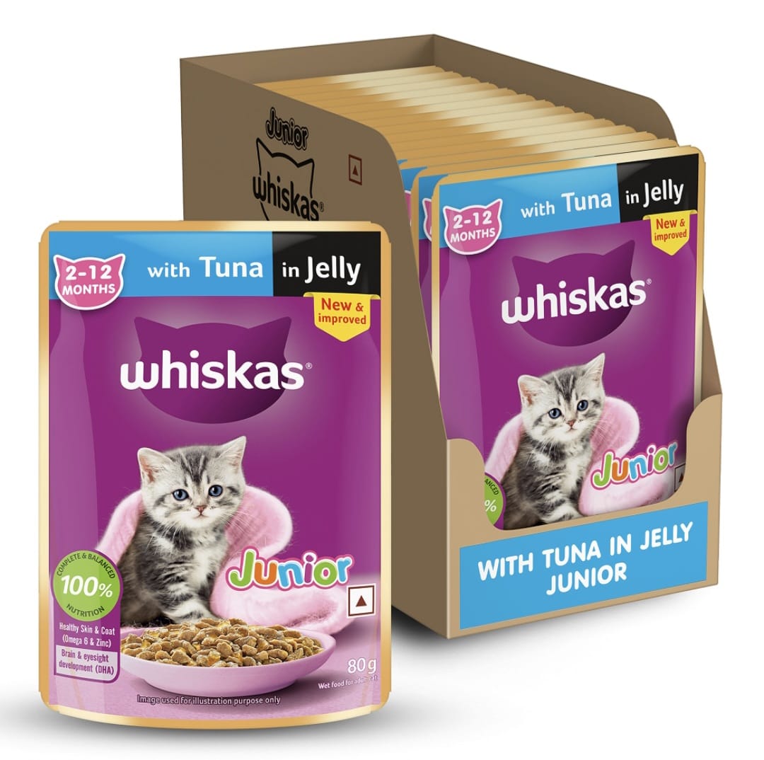 Whiskas Tuna in Jelly for Junior Cat (2-12Months)