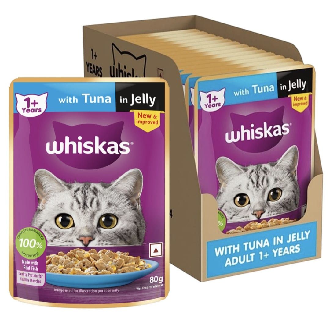 Whiskas Tuna in Jelly for Adult Cat (1+ Years)