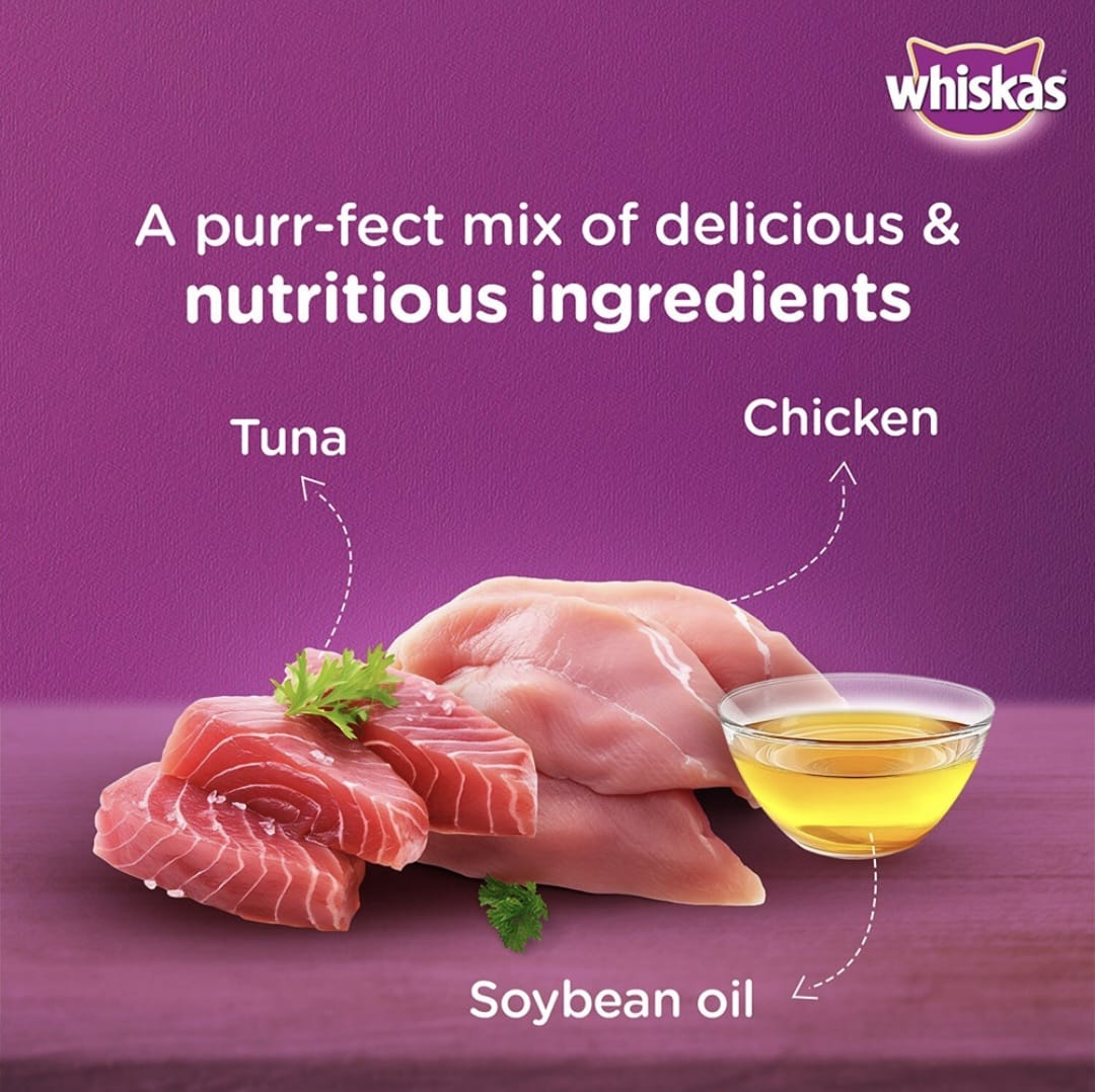 Whiskas Salmon in Gravy for Adult Cat (1+ Years)