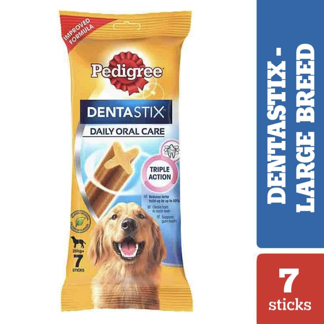 Pedigree Denta Stix Daily Oral Care for Dogs (small, medium and large Bread)