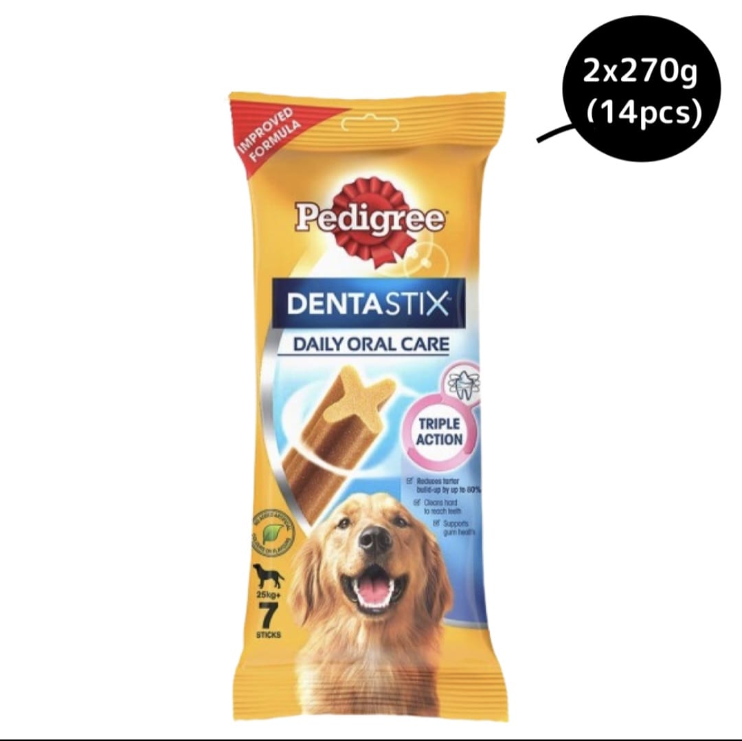 Pedigree Denta Stix Daily Oral Care for Dogs (small, medium and large Bread)