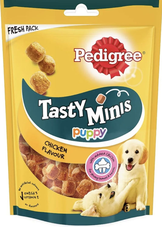 Pedigree Chicken Flavour Tasty Minis Puppy Dog Treats