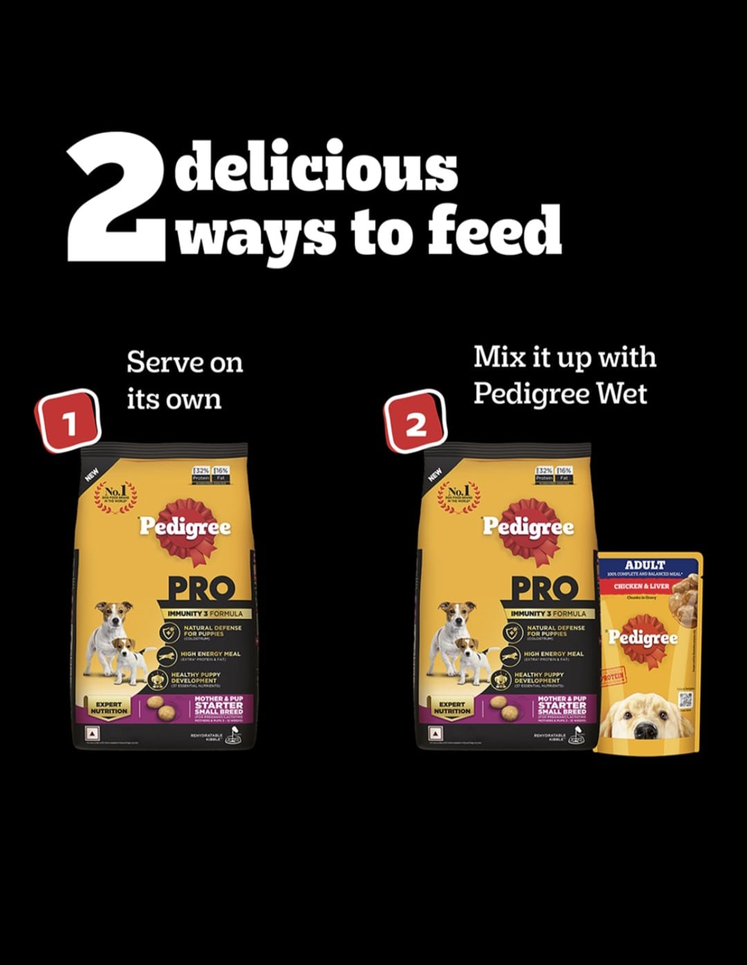 Pedigree Pro Mother & Pup Starter Small Breed Dog Dry Food