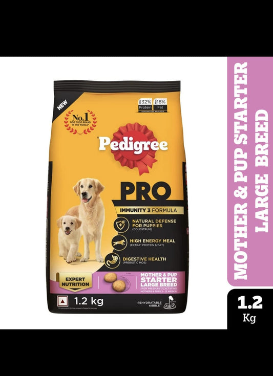 Pedigree Pro Mother & Pup Starter Large Breed Dog Dry Food