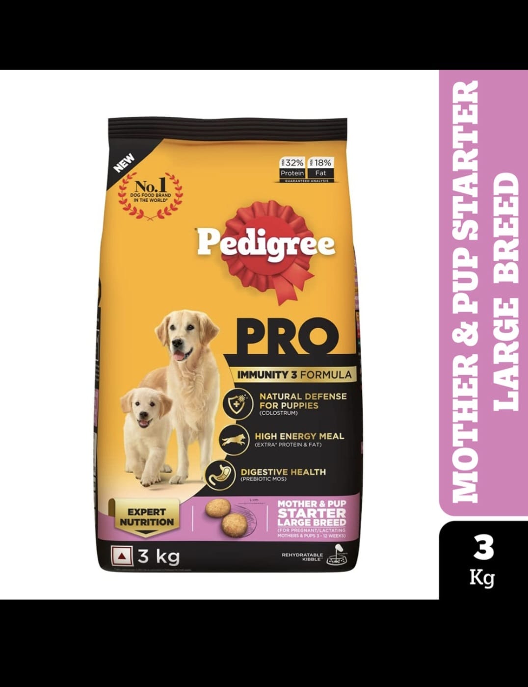 Pedigree Pro Mother & Pup Starter Large Breed Dog Dry Food