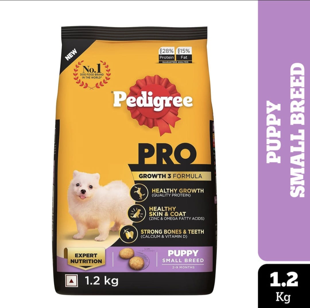 Pedigree Pro Puppy Small Breed Dog Dry Food