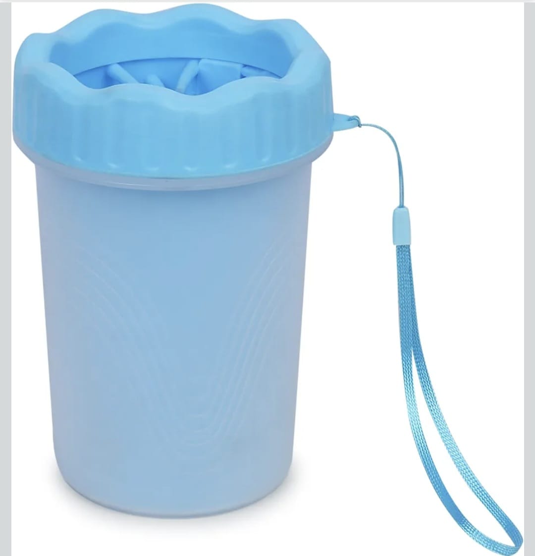 2-in-1 Dog and cat Paw Cleaner Cup & Grooming Brush – Portable Silicone Foot Washer for Large Dogs – Gentle, Easy-to-Use Pet Paw Washer for Mud, Dirt & Debris Removal 