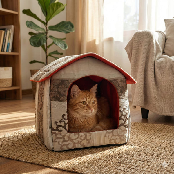 Cat and Dog House, Comfortable and Cozy, Perfect your Furry Friend, with Unique Design