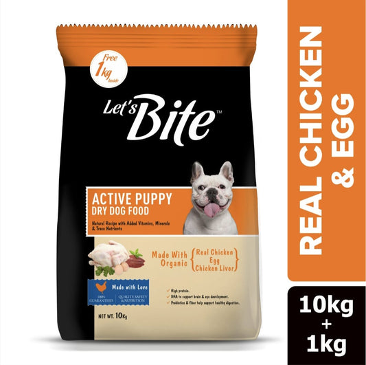 Drools Let's Bite Active Puppy Chicken Dry Food