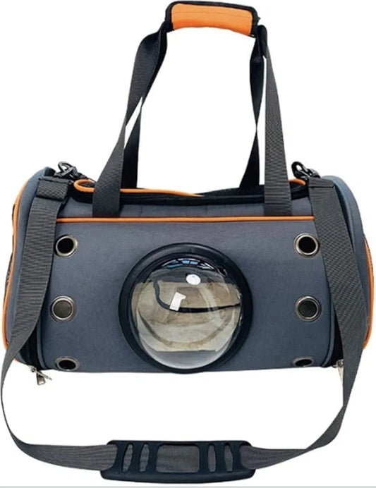 Dogs And Cat Shoulder Travel Bag Cat Dog Carrying Bag Pet Carrier Bag Soft Breathable Small Pet Handbag Cat Backpack(Orange)