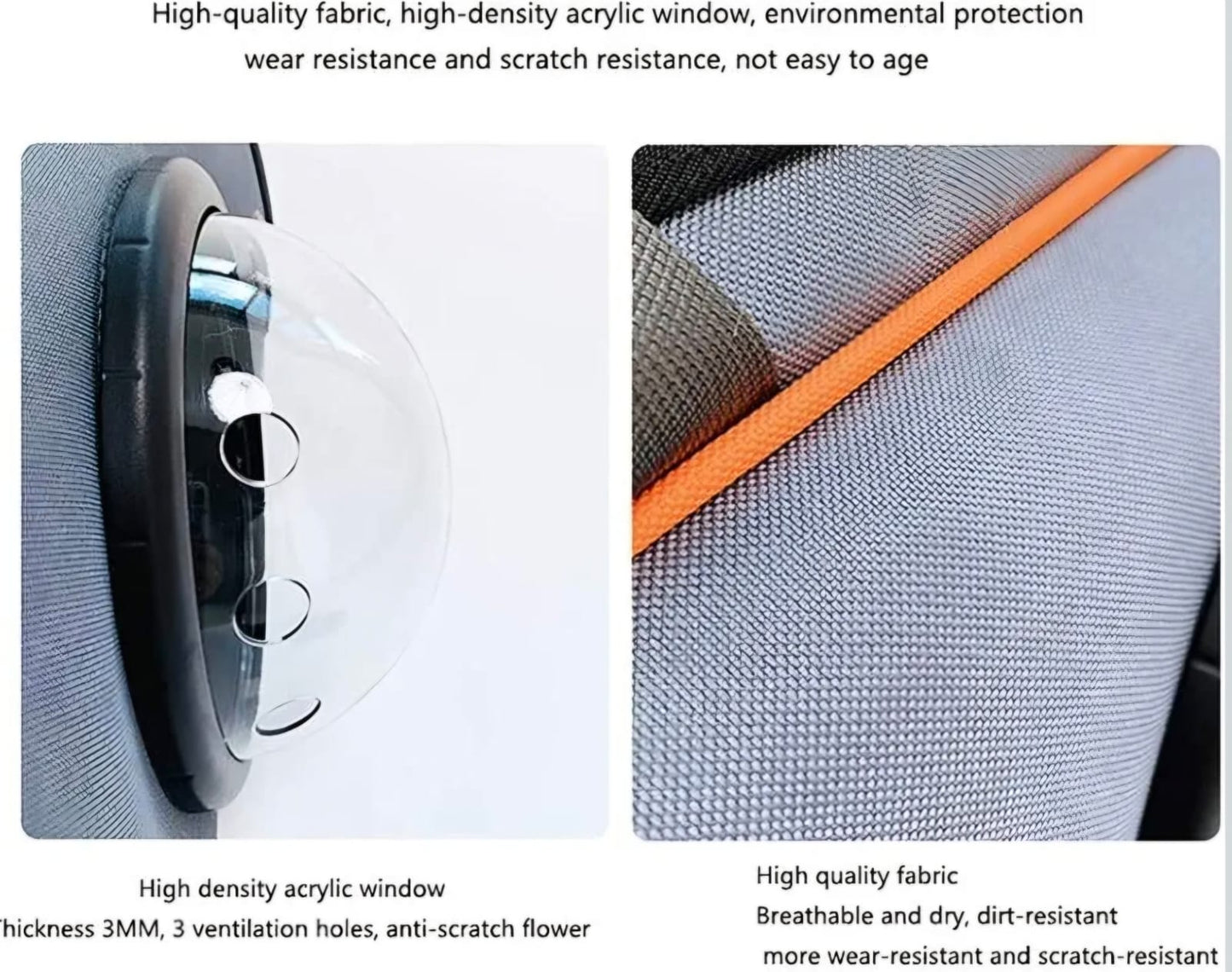 Dogs And Cat Shoulder Travel Bag Cat Dog Carrying Bag Pet Carrier Bag Soft Breathable Small Pet Handbag Cat Backpack(Orange)