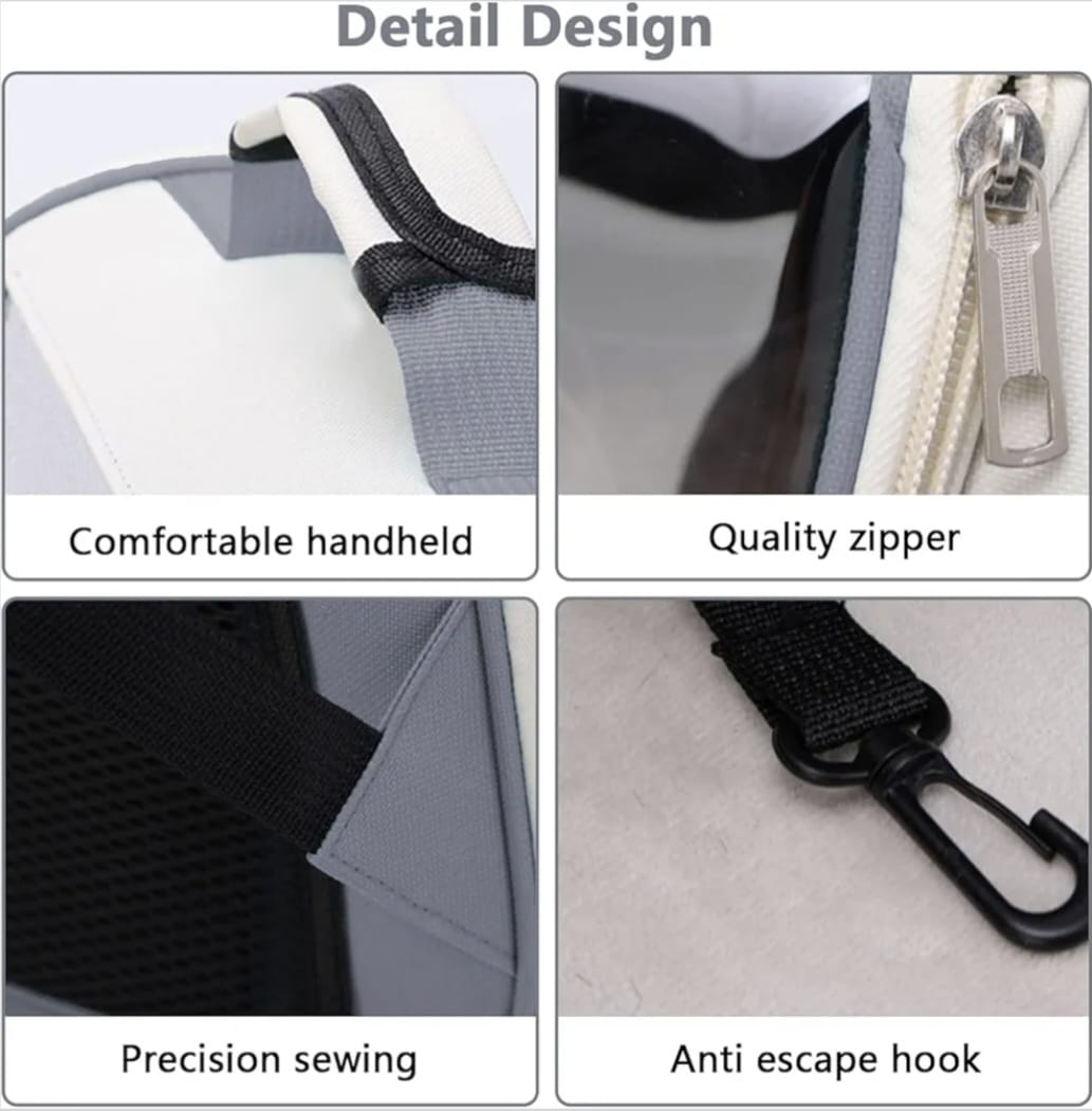 0-7.5kg Cat Outdoor Carrier Bag Breathable Portable Cat Backpack Travel Transparent Bag for Cats Dogs Carrying Pet Supplies 