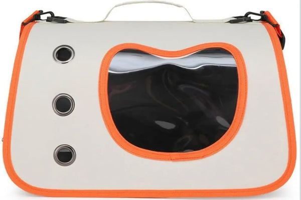 Cat Backpack Carrier, Breathable Cat Carrier Large Space Bubble Pet Backpack for Kitty Small Dog