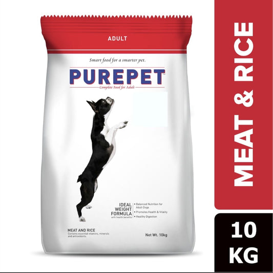 Purepet Meat and Rice Adult dog Dry Food
