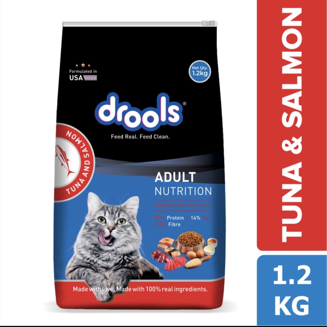 Drools Tuna and Salmon Adult Cat Dry Food