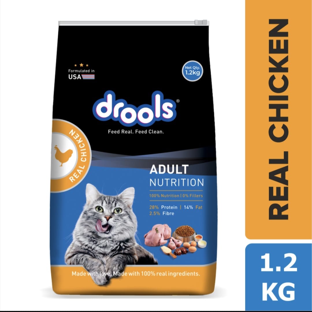 Drools Real Chicken Adult Cat Dry Food