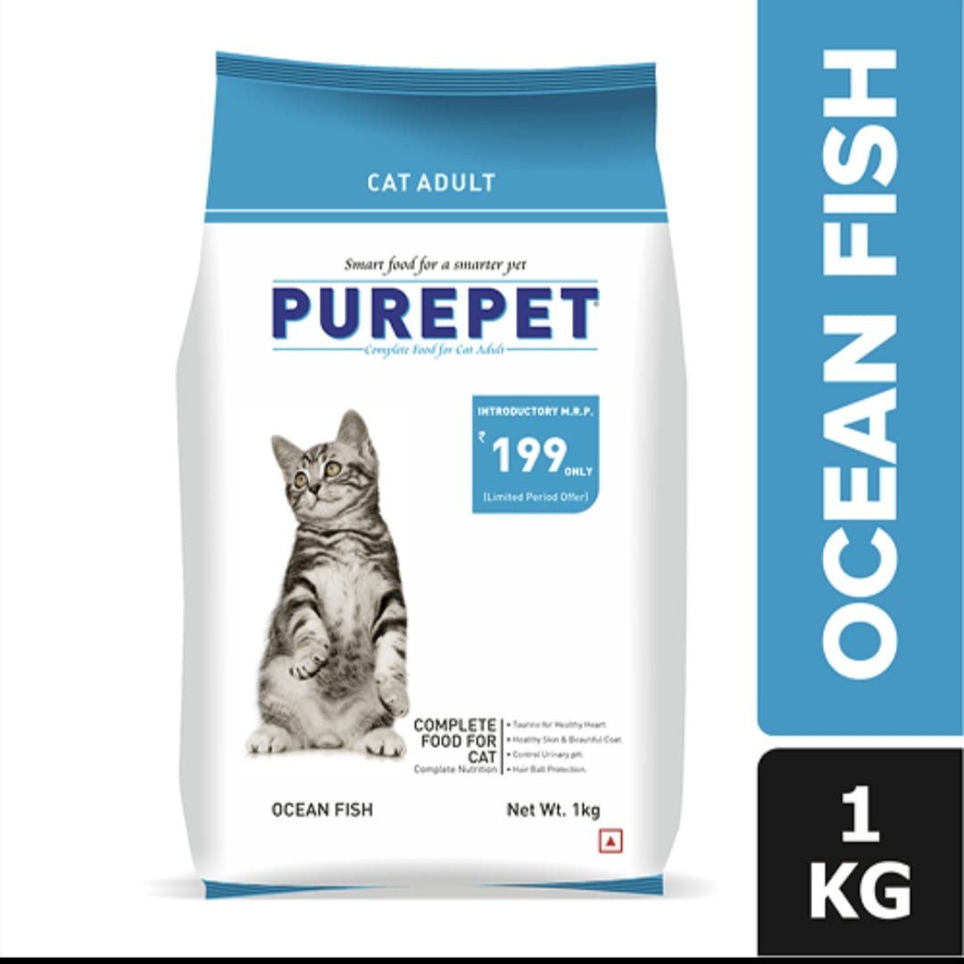 Purepet Adult Ocean Fish Cat Dry Food