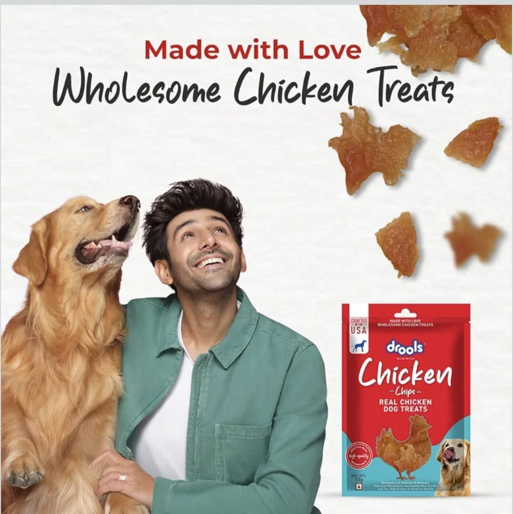 Drools Real Chicken Chips, Dog Treats