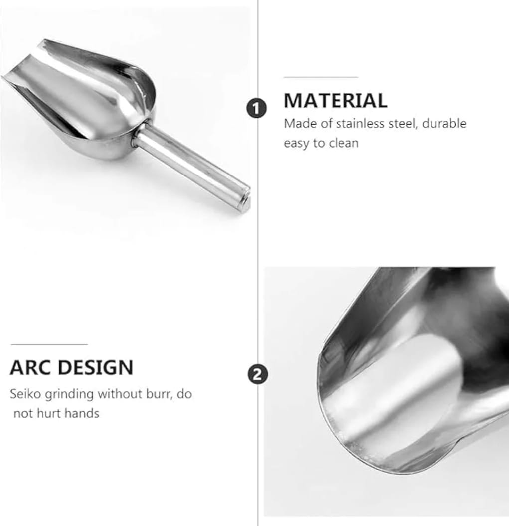 High Grade Stainless Steel Scooper for Measuring Dog and Cat Food