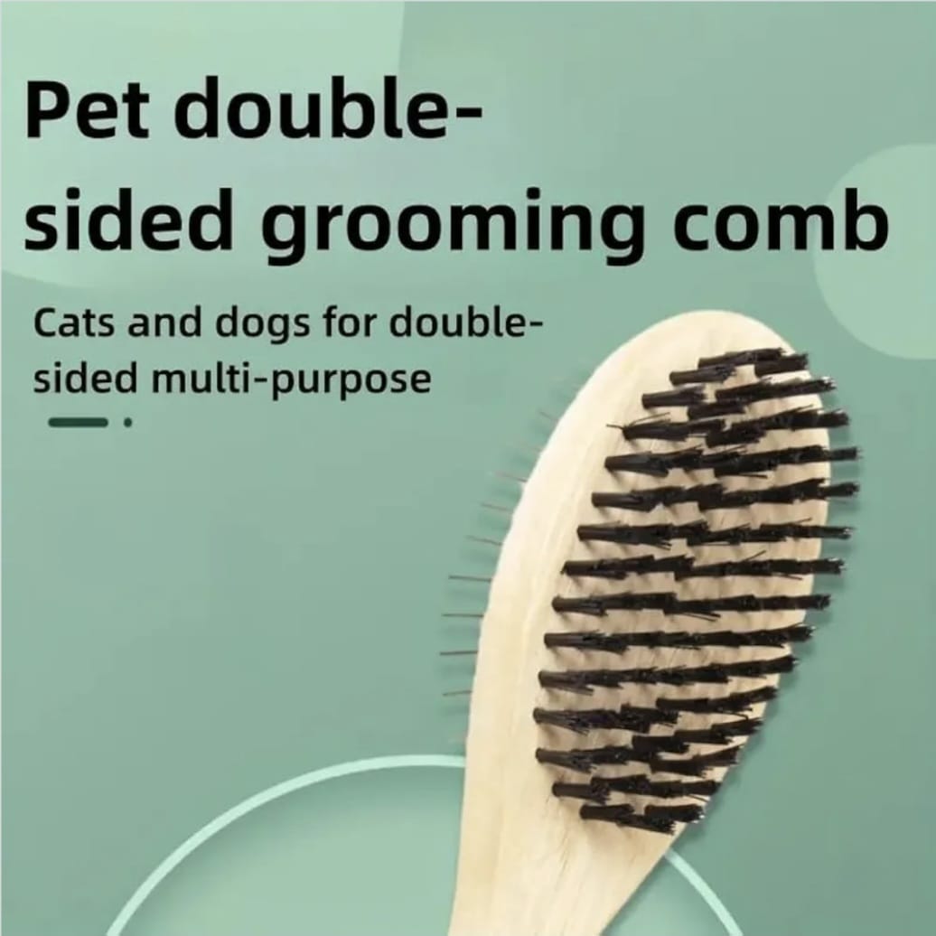 Cleaning slicker Brush Gentle Soft Effective Steel Needle Dog and Cat Shedding Comb Dog Brush