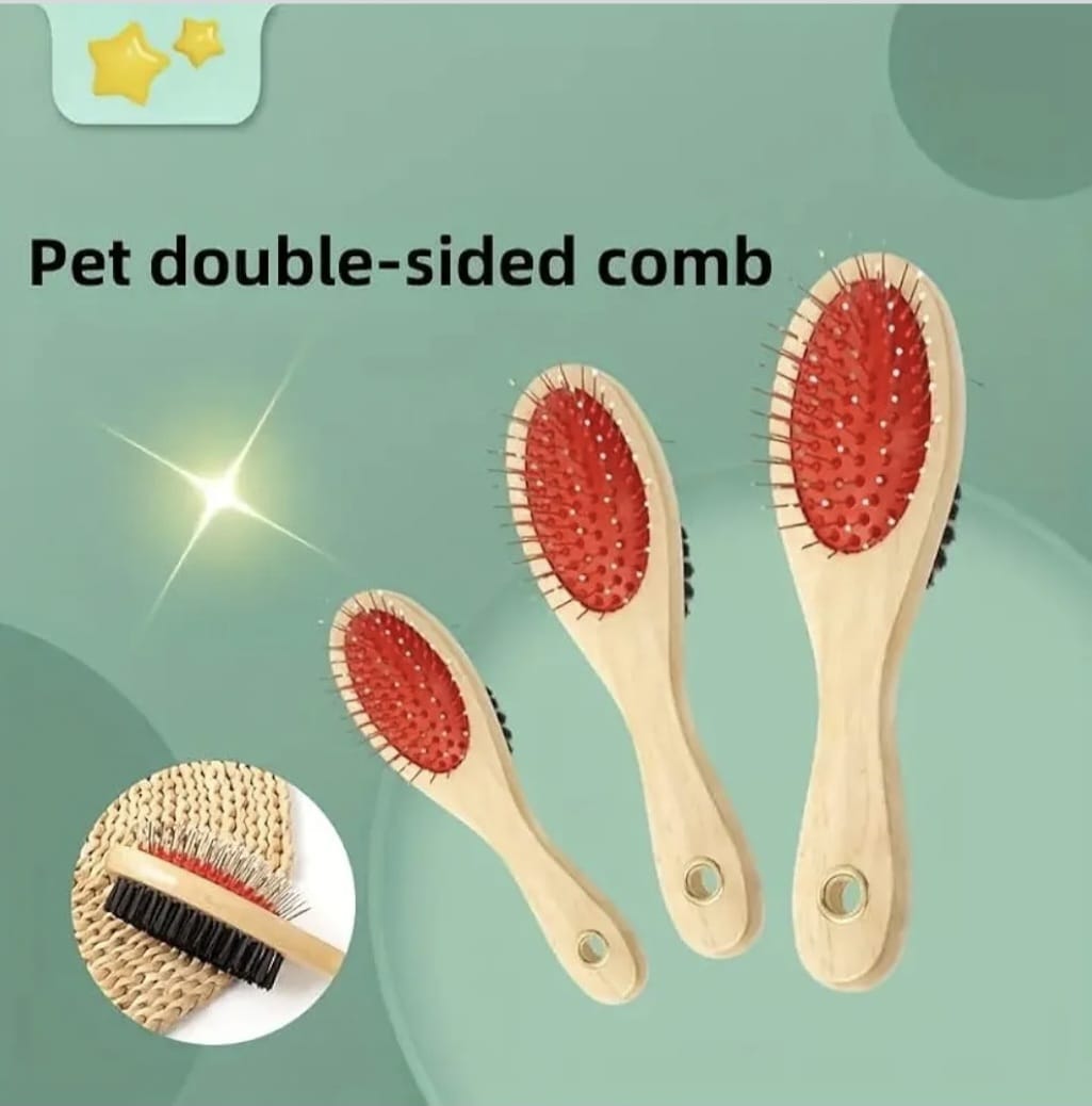 Cleaning slicker Brush Gentle Soft Effective Steel Needle Dog and Cat Shedding Comb Dog Brush